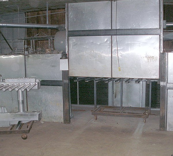 CUSTOM MADE 3 bay dryer,
